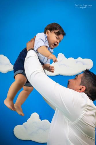 Smash Cake - Bebé Niño con Papá